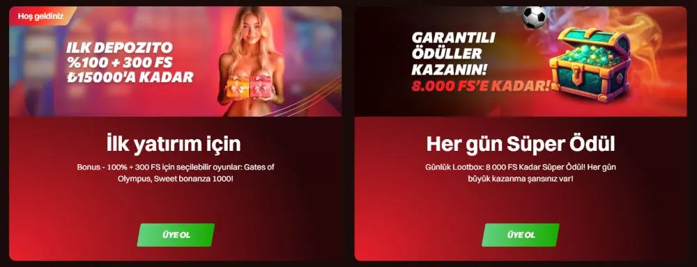 Alev oyuncuları için para yatırma bonusları